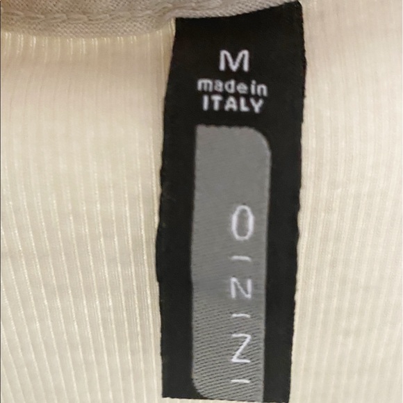 Inizio Linen Dress-Asymmetrical Hem-Cream-Size Med - Picture 8 of 8